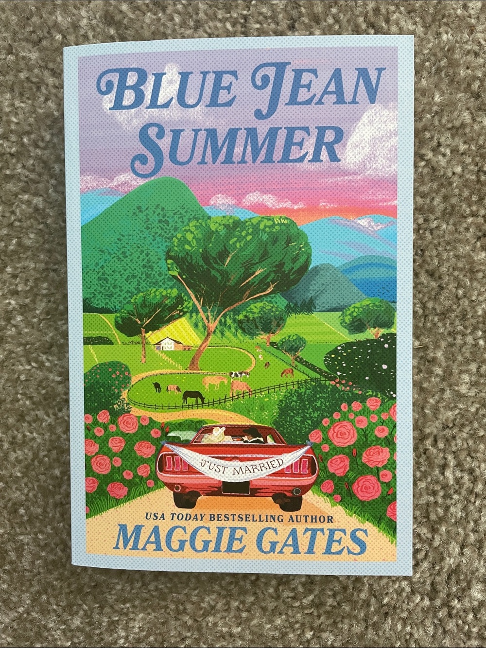 Blue Jean Summer • Maggie Gates Paperback Book